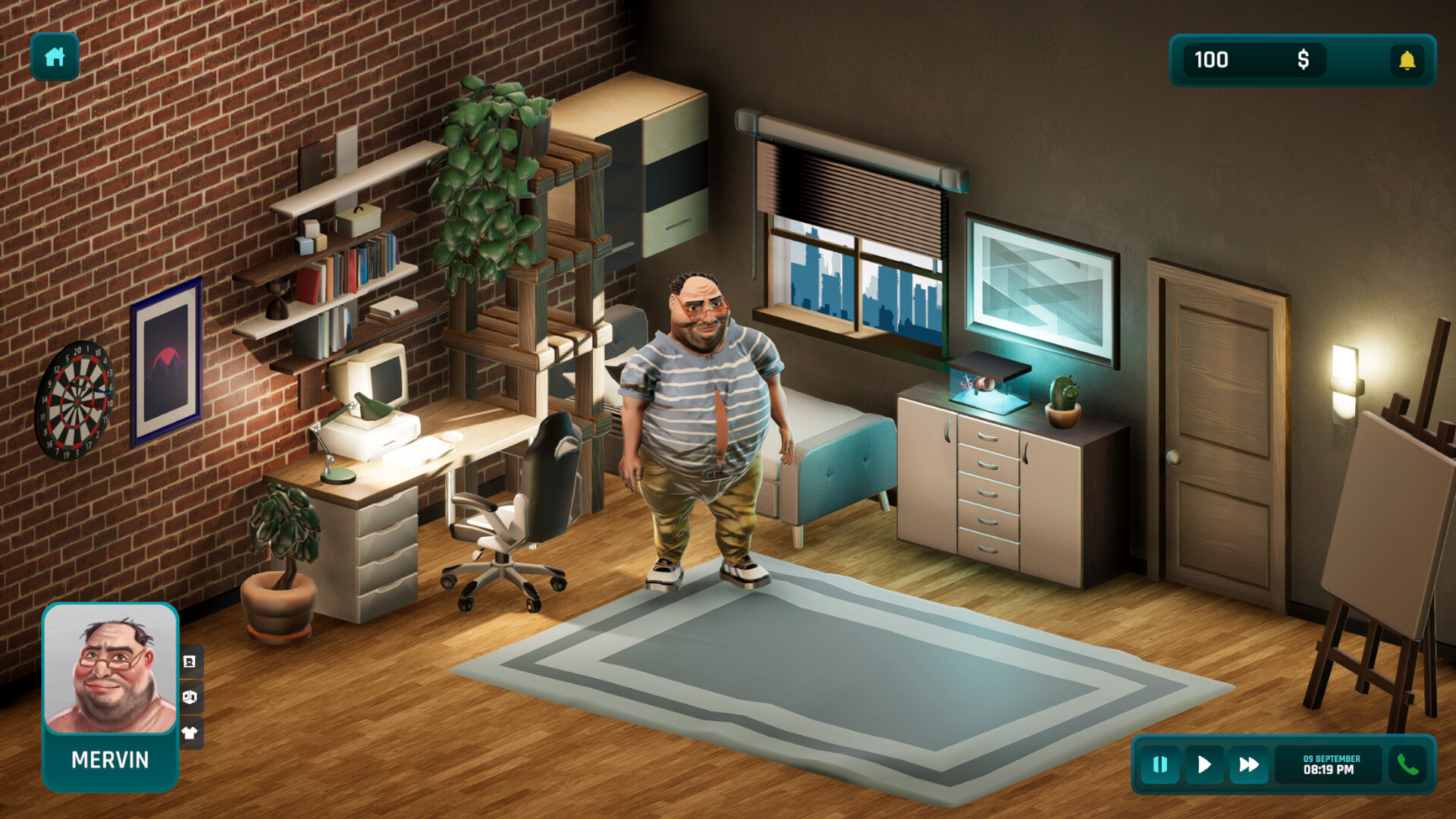 《书呆子模拟器》中文版 图片